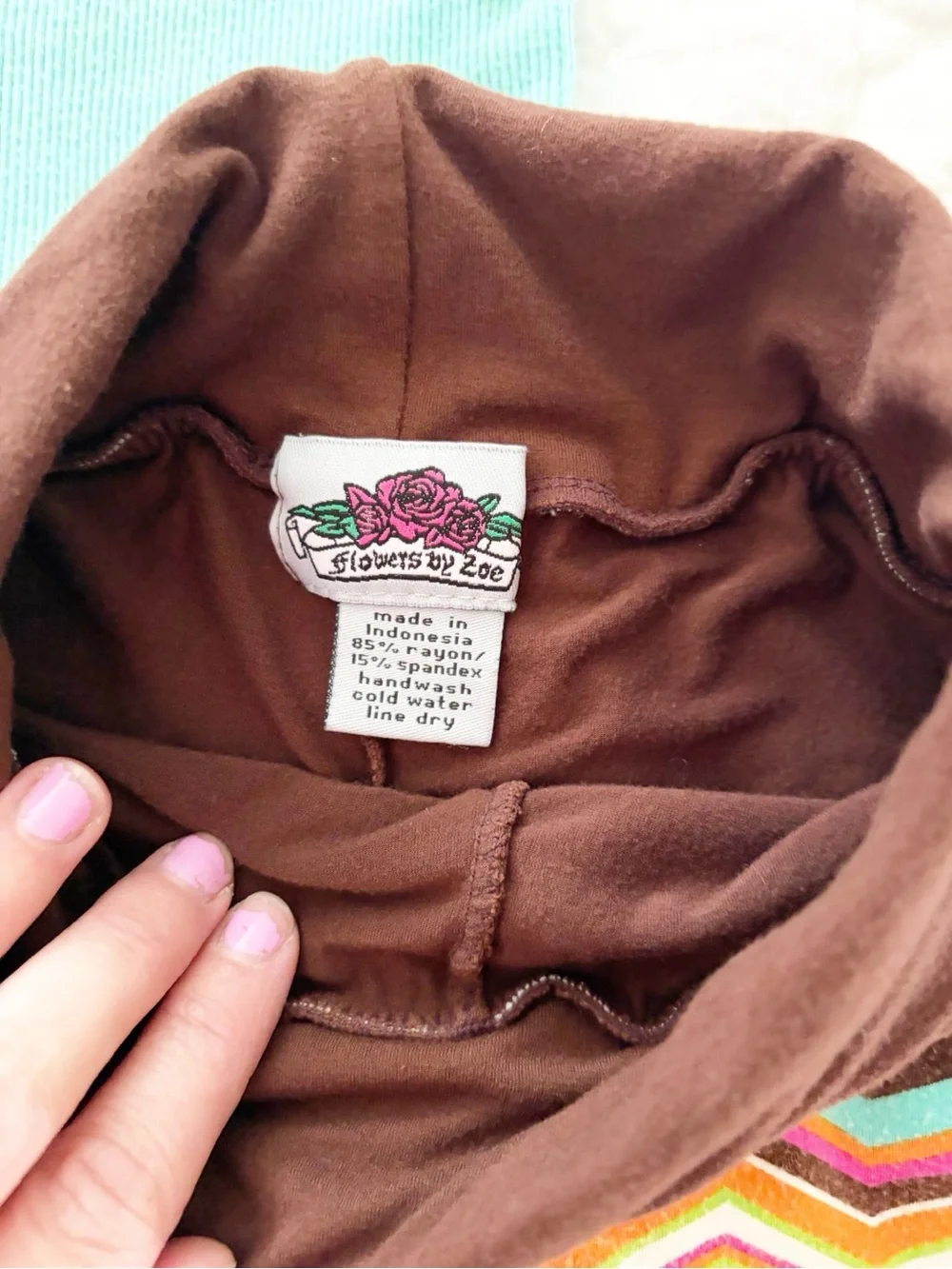 Size 6 • girls flowers by Zoe boho / 70s peace love matching set